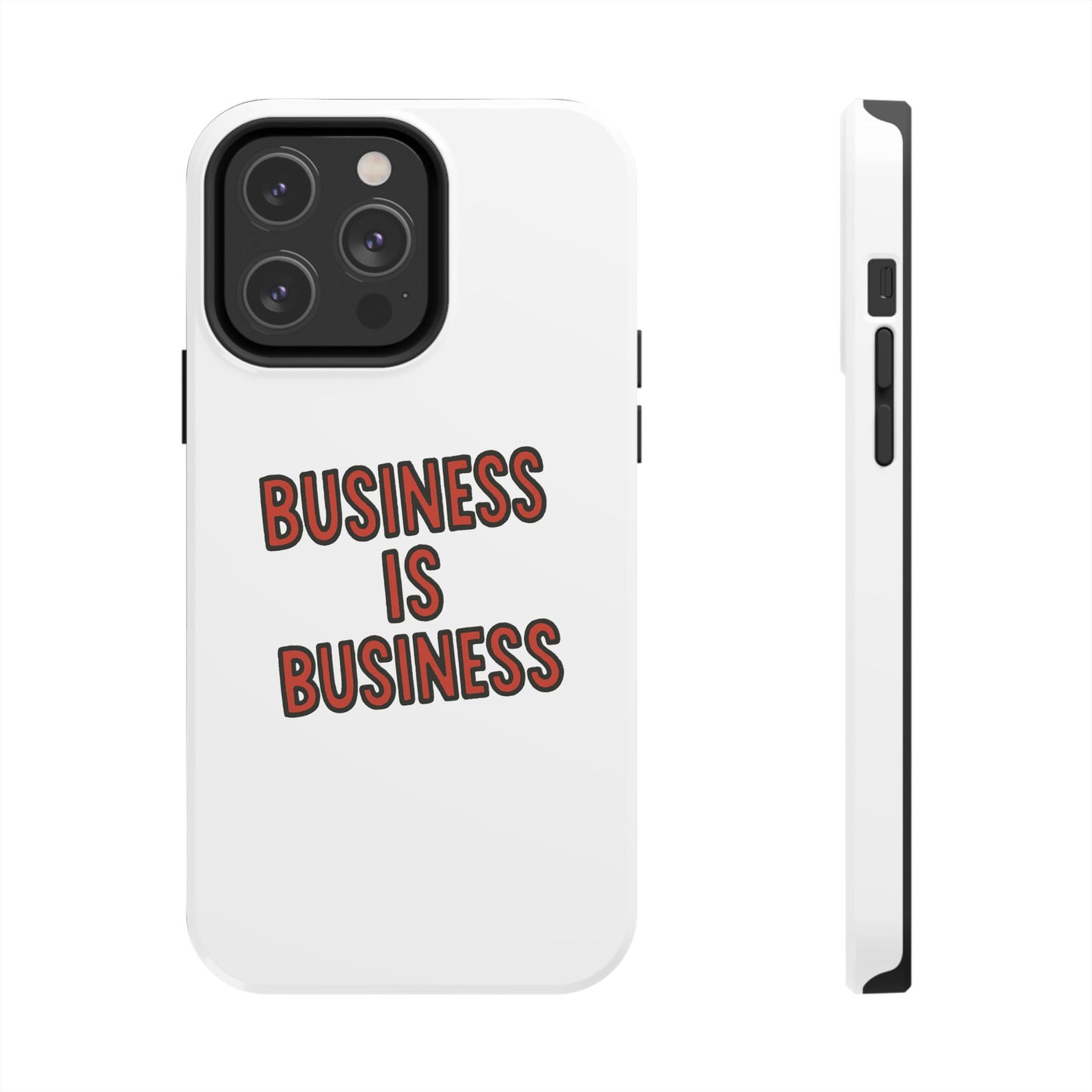 Business Tough Phone Case | Motivational Case for Entrepreneurs, Business Gifts, Office Accessories, Unique Phone Cover