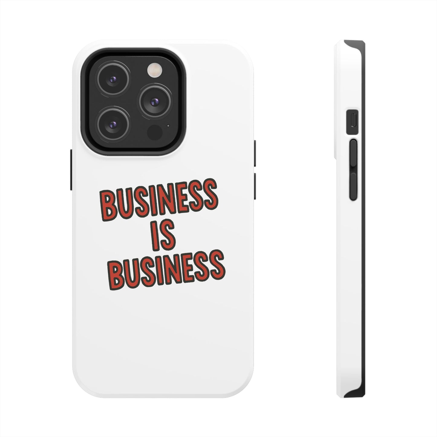 Business Tough Phone Case | Motivational Case for Entrepreneurs, Business Gifts, Office Accessories, Unique Phone Cover