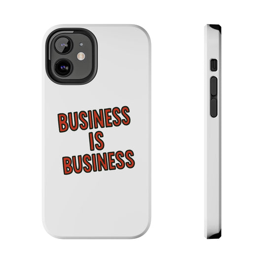 Business Tough Phone Case | Motivational Case for Entrepreneurs, Business Gifts, Office Accessories, Unique Phone Cover